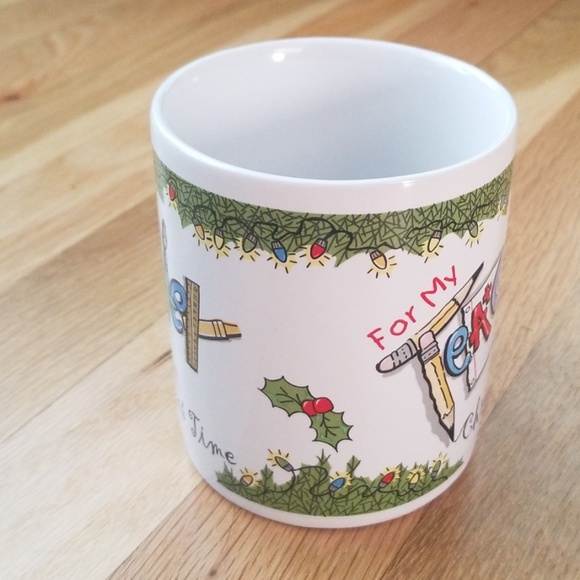 TEACHER GIFT! Christmas Mug - Picture 4 of 6